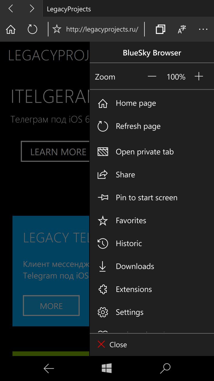 Screenshot