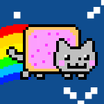Fly The Nyan Cat Icon