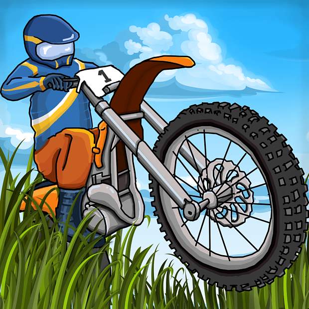 Motocross Bike Racing Icon